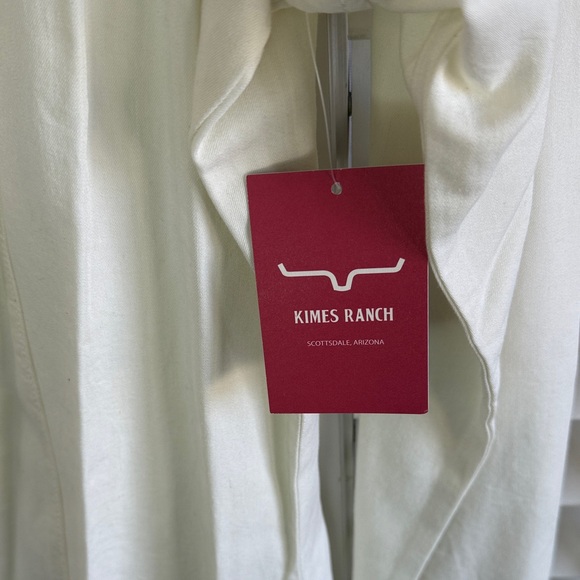 Kimes Ranch Cream Western Shirt, Size L - Picture 6 of 9